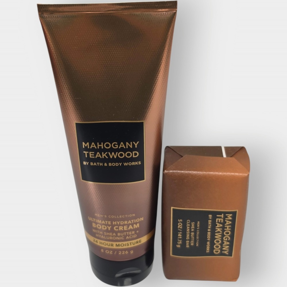 Bath and Body works Men's Ultra Shea Body CREAM lotion 8 oz *U CHOOSE*